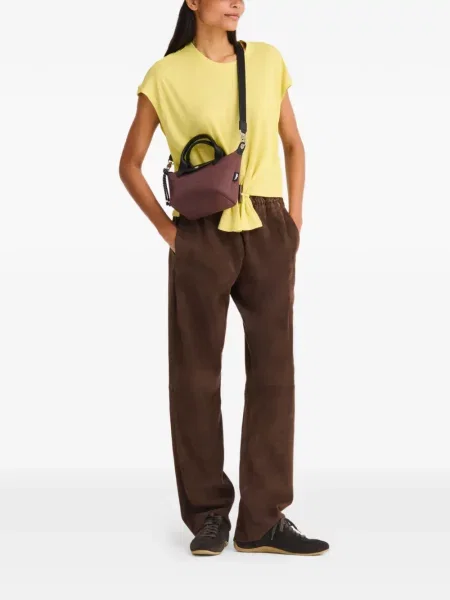 Geantă shopper Longchamp maro