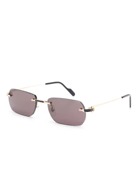 Saulės akiniai Cartier Eyewear juoda