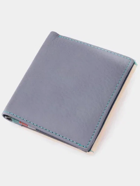 Кожаный кошелек St Leather Accessories бежевый