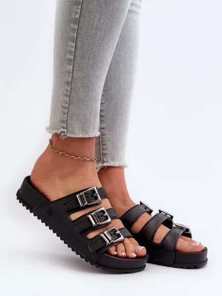 Papuci de casă Kesi negru