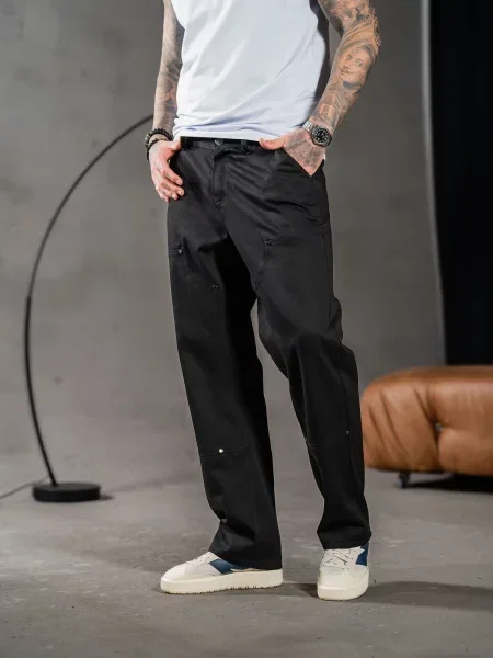 Штани повсякденні TeamV чорний