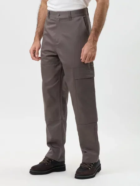 Штани Armani Exchange сірі