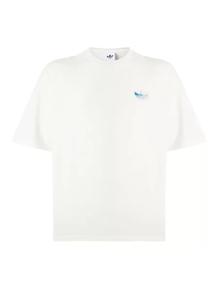 ADIDAS ORIGINALS Tricou PAINT GFX' alb