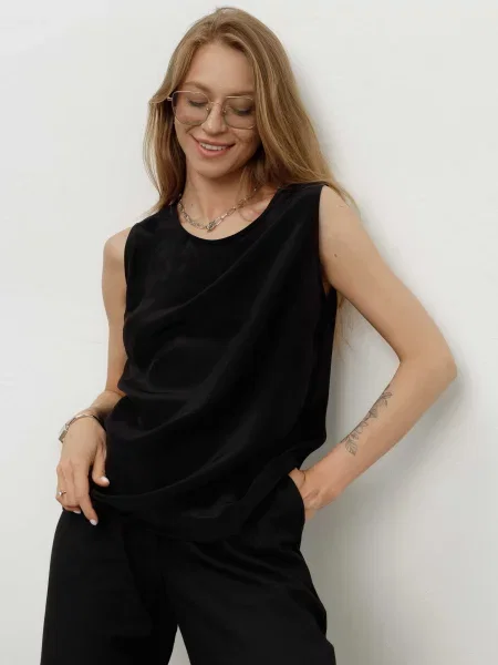 HARVEST Lane Майка чорний