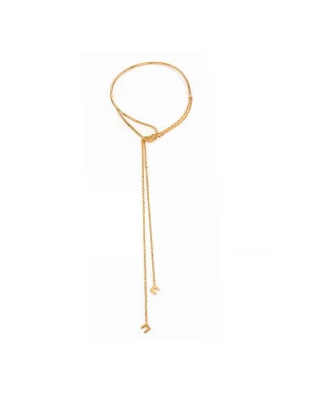Náhrdelník Elisabetta Franchi Zlatá