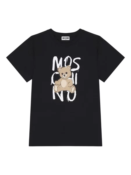 Koszulka dziecięca Moschino czarna