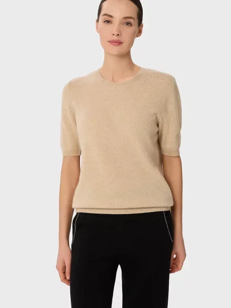 Кашеміровий светр Marc&andre бежевий