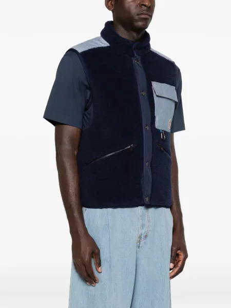 Prsluk Moncler Grenoble plava