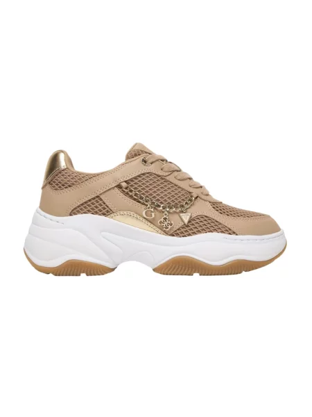 Sneakersy Guess beżowe