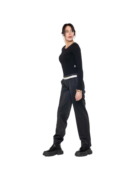 Pantaloni sport Leone 1947 negru