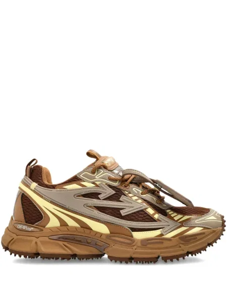Sneakerși Off-white plasă alb