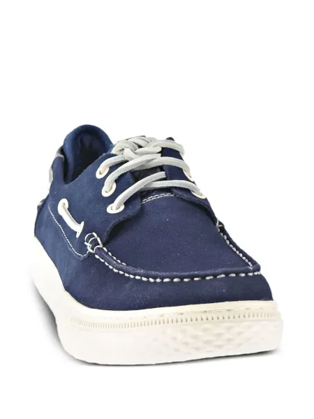 Sneakerși Polo Ralph Lauren din piele slip-on în carouri alb