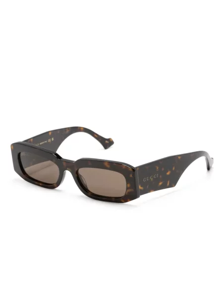 Sluneční brýle Gucci Eyewear hnědé