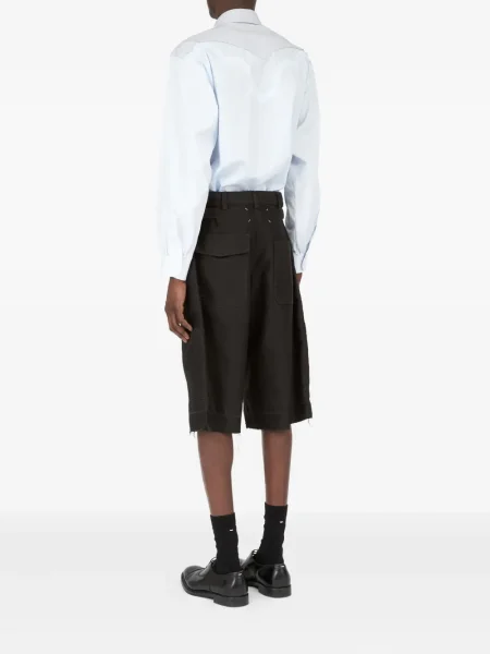 Pantaloni scurți Maison Margiela negru
