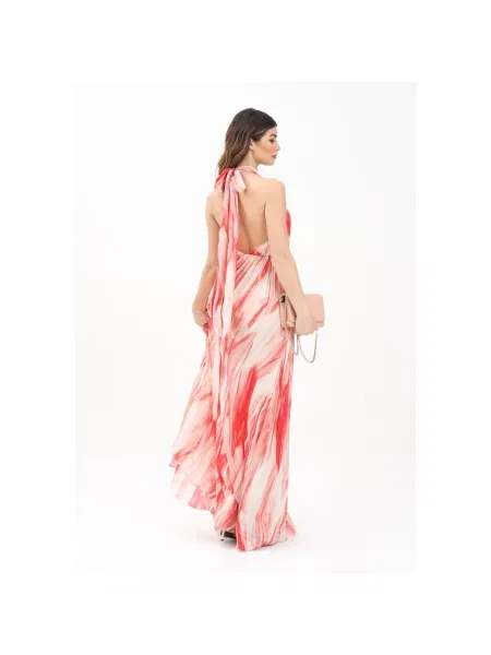 Elisabetta Franchi Sukienka letnia czerwony