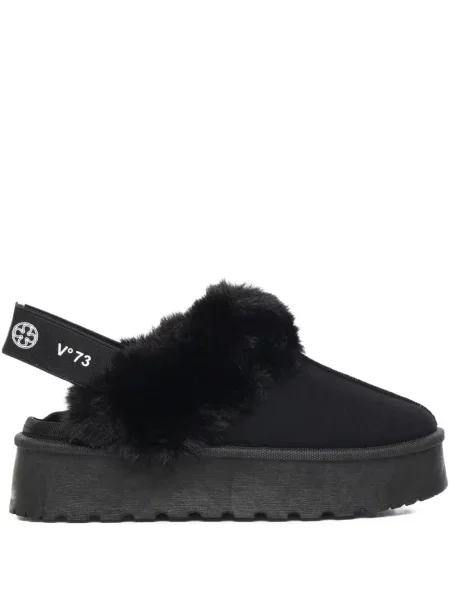 Pantofi cu toc V°73 cu platformă negru