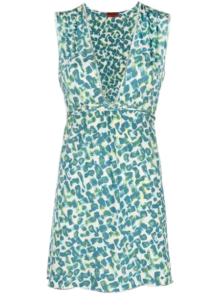 Halenka Missoni Pre-owned s potiskem s abstraktním vzorem modrá