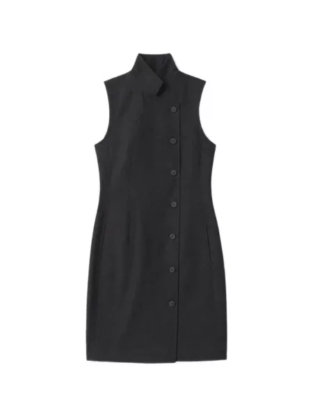 Rochie mini Iro fără mâneci negru