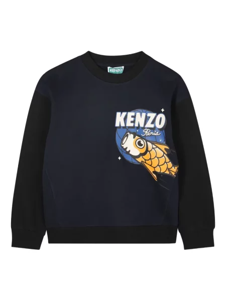 Bluza dziecięca Kenzo niebieska