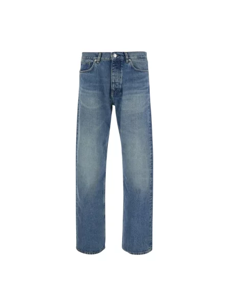 Jeansy straight leg Sunflower niebieskie