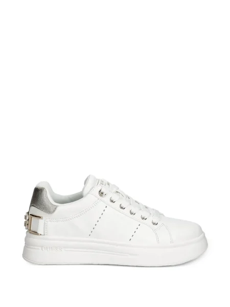 Sneakerși Guess alb