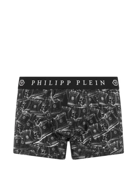 Boxeri Philipp Plein cu imagine negru