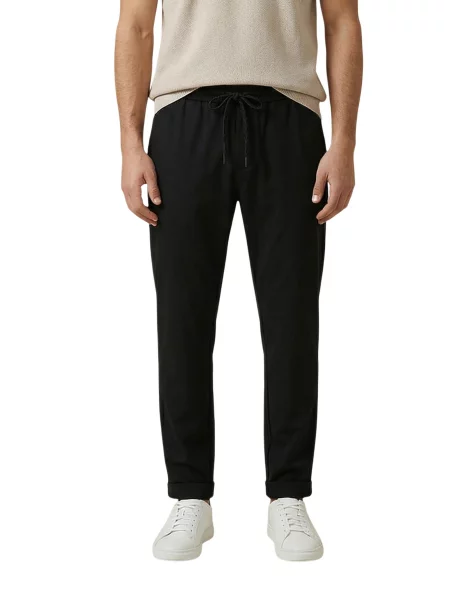 Kalhoty Gianni Lupo černé