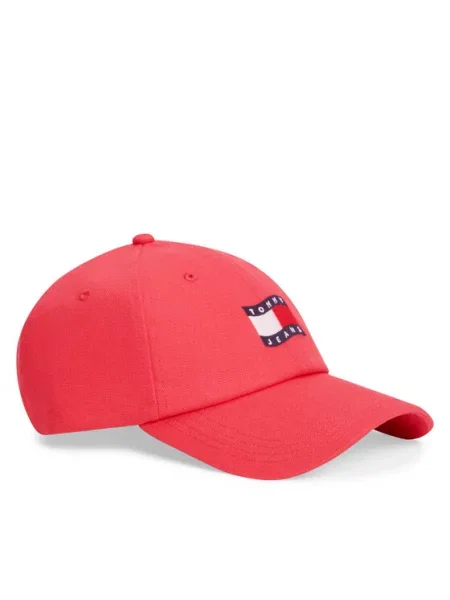 Tommy Jeans Baseball sapka Koral rózsaszín