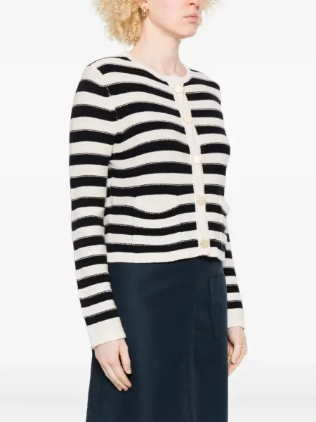 Cardigan Allude cu dungi negru