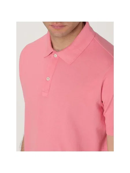 Koszulka polo Paul & Shark różowa