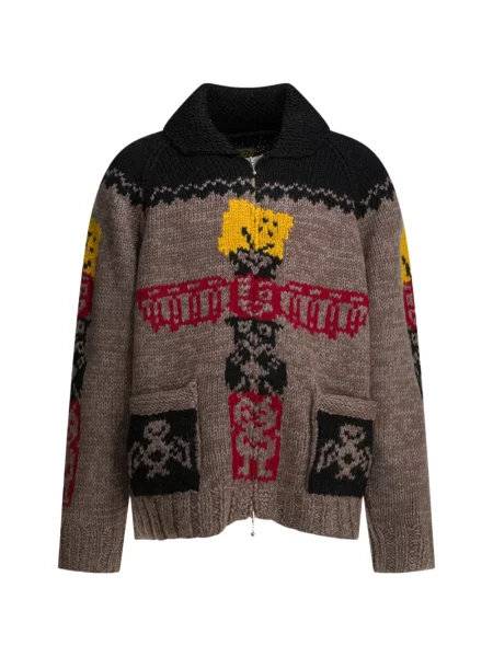 Жилетка Kapital кафяво