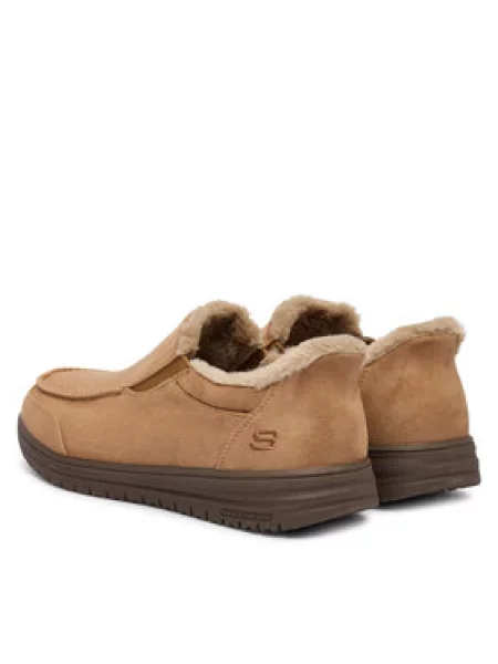 Skechers Mokasini Murette-Scofield Svetlo rjava