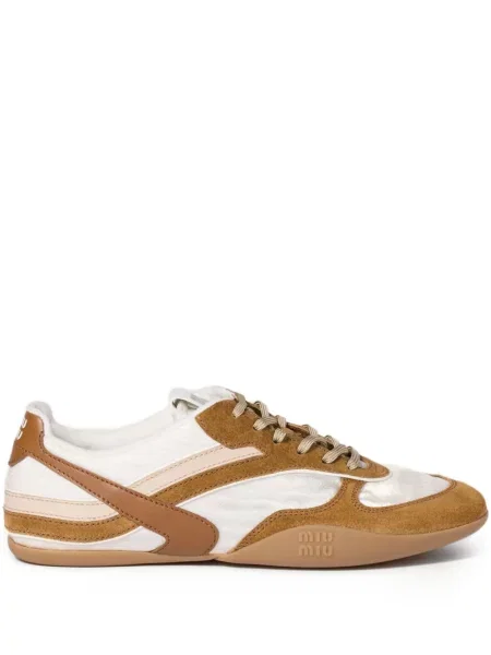 Sneakerși Miu Miu maro