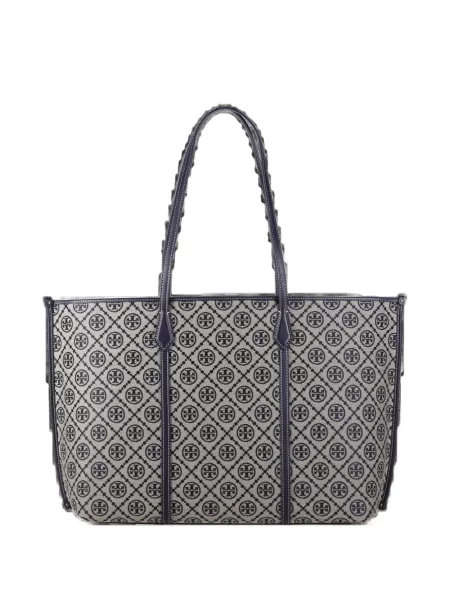 Geantă shopper Tory Burch albastru