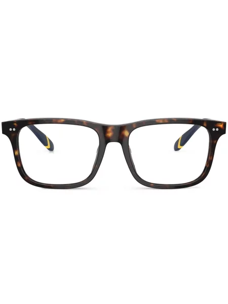 Ochelari de soare Polo Ralph Lauren cu imprimeu geometric negru