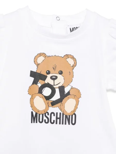 Koszulka dziecięca Moschino biała
