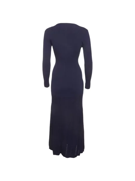 Rochie midi Sandro tricotate albastru