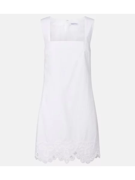 Rochie Veronica Beard cu broderie alb