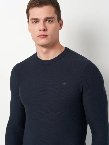 Свитер Mustang Jeans синий