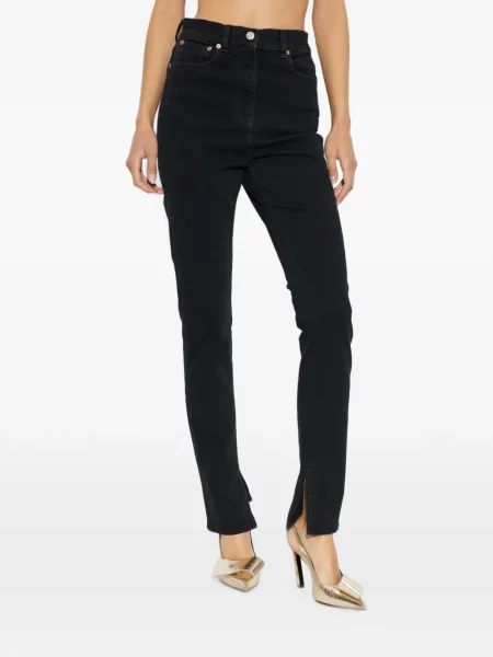 Blugi drepți Balmain negru