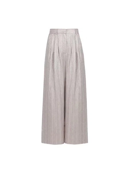 Spodnie palazzo Ottodame beżowe