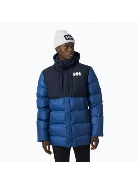 Helly Hansen Active Puffy Long Дълбоко пухено яке фиорд за мъже синьо