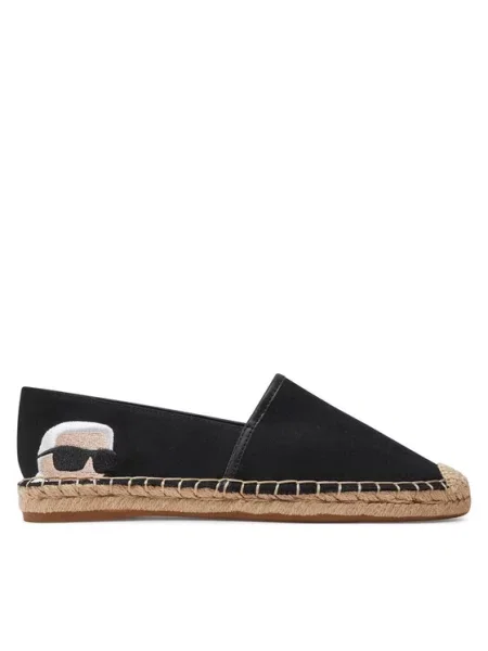 Εσπαντρίγιες KARL LAGERFELD μαύρο