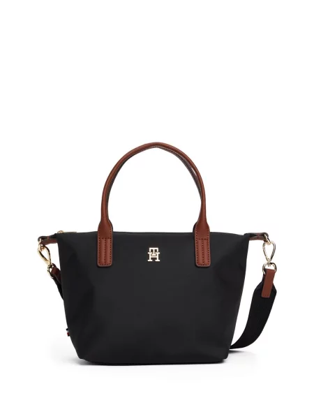 Tommy Hilfiger torba na ramię Kobiety Sztuczne włókno jednolity ONE SIZE czarny