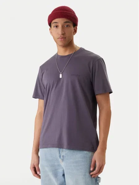 Element T-Shirt Lowcase Pigment fioletowy