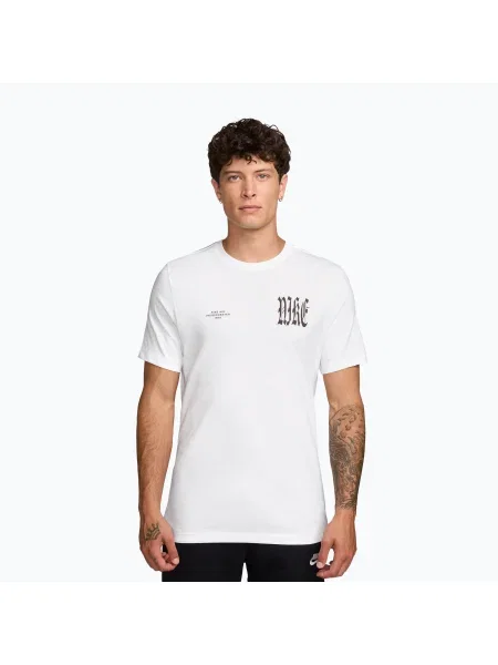 Férfi póló Nike Sportswear white. Méret: S fehér