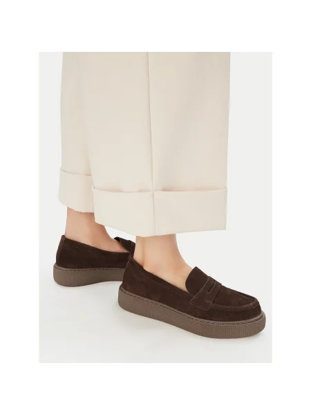 Pantofi loafer Lasocki maro