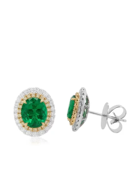 Σκουλαρίκια Hyt Jewelry λευκό