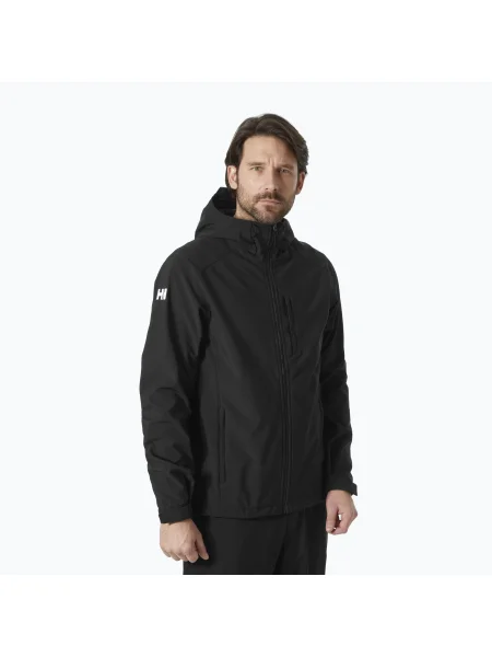 Helly Hansen bărbați Paramount cu glugă jachetă softshell negru