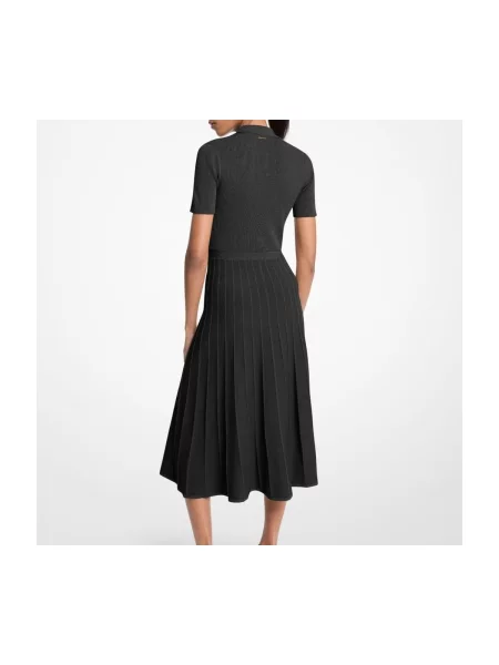 Rochie Michael Michael Kors evazată negru
